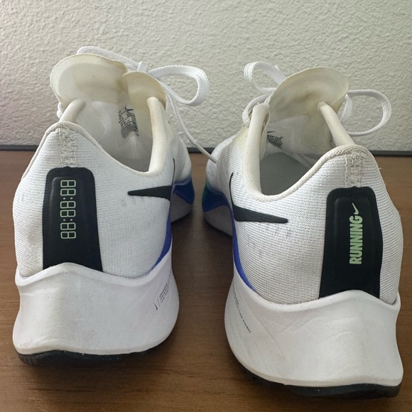 Women's Nike Air Zoom Pegasus 37 White Multi Color-Size 8.5 - Picture 6 of 8